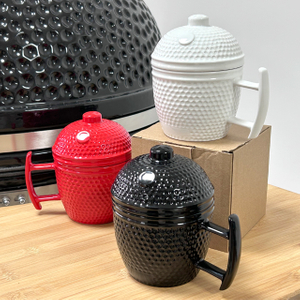 Керамічны кубак для вады TOPQ круглай формы Kamado